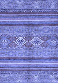 Abstract Blue Modern Rug, abs2395blu