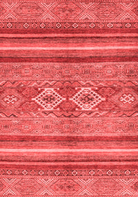 Abstract Red Modern Rug, abs2395red