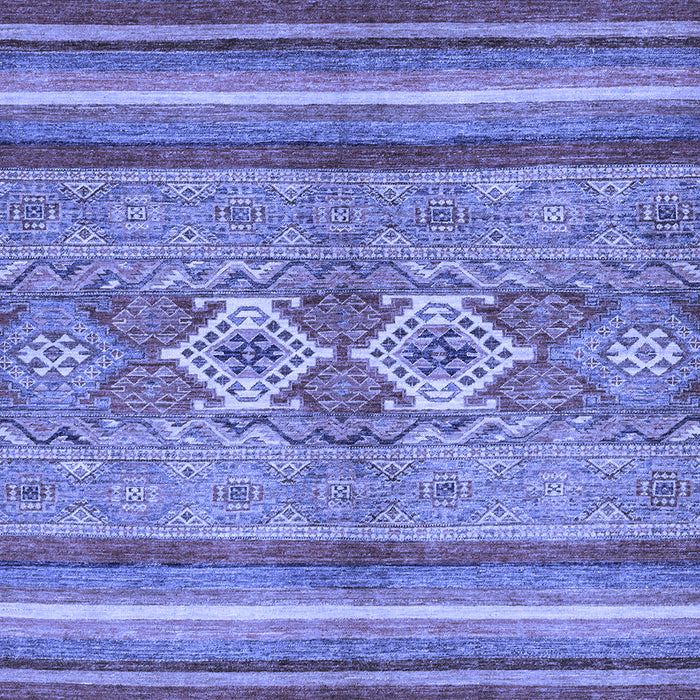 Machine Washable Abstract Blue Modern Rug, wshabs2395blu