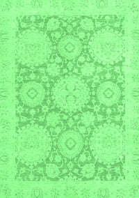 Oriental Emerald Green Traditional Rug, abs2396emgrn