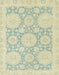 Abstract Khaki Gold Oriental Rug, abs2396