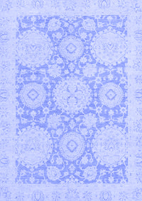 Oriental Blue Traditional Rug, abs2396blu