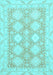 Abstract Light Blue Modern Rug, abs2397lblu