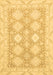 Abstract Brown Modern Rug, abs2397brn