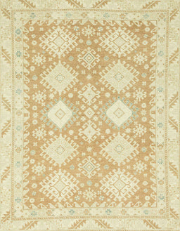 Abstract Khaki Gold Modern Rug, abs2397