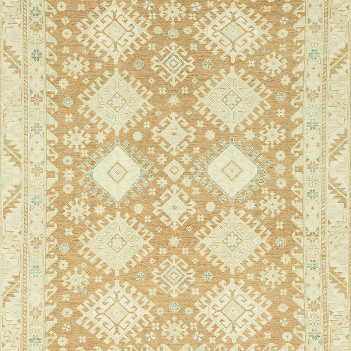 Abstract Khaki Gold Modern Rug, abs2397
