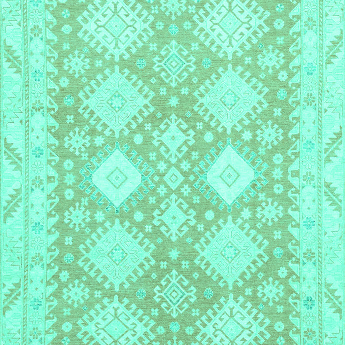 Abstract Turquoise Modern Rug, abs2397turq