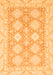 Abstract Orange Modern Rug, abs2397org