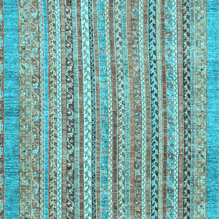 Machine Washable Abstract Light Blue Modern Rug, wshabs2398lblu