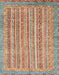 Machine Washable Abstract Red Rug, wshabs2398