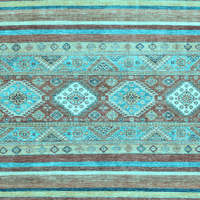 Machine Washable Abstract Light Blue Modern Rug, wshabs2399lblu