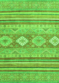 Abstract Green Modern Rug, abs2399grn