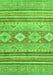 Abstract Green Modern Rug, abs2399grn