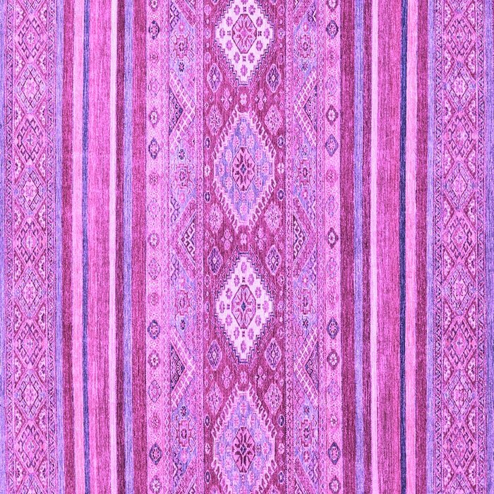 Square Abstract Purple Modern Rug, abs2399pur