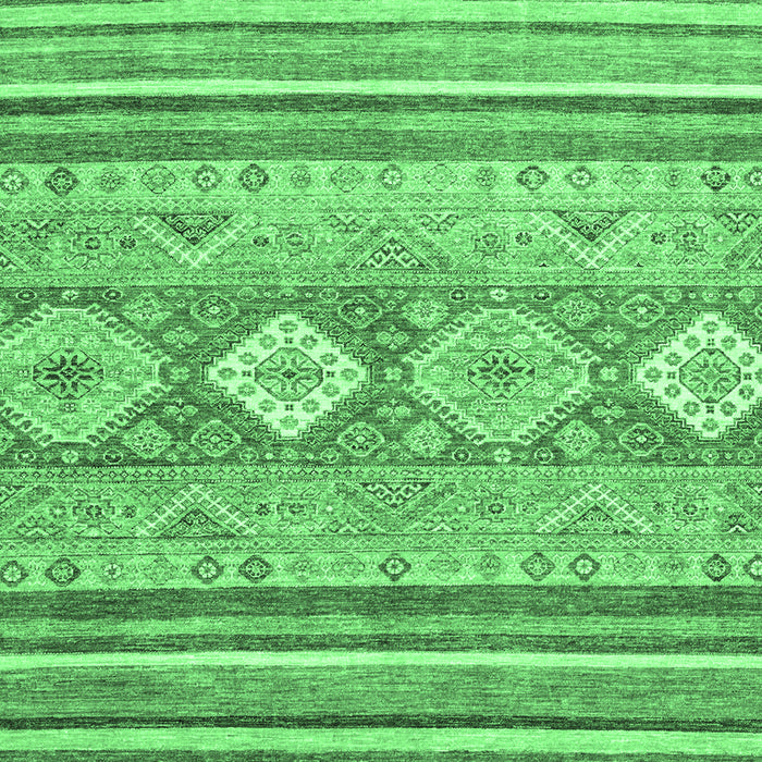 Abstract Emerald Green Modern Rug, abs2399emgrn