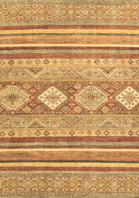 Abstract Brown Modern Rug, abs2399brn