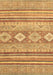 Abstract Brown Modern Rug, abs2399brn