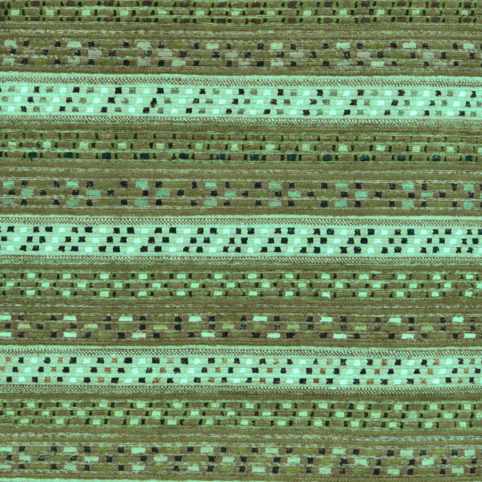 Machine Washable Abstract Turquoise Modern Area Rugs, wshabs239turq