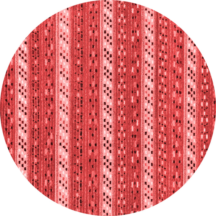 Machine Washable Abstract Red Modern Rug, wshabs239red