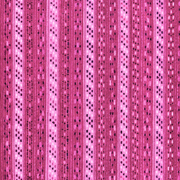 Square Abstract Pink Modern Rug, abs239pnk