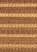 Abstract Brown Modern Rug, abs239brn