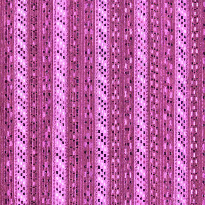Square Machine Washable Abstract Purple Modern Area Rugs, wshabs239pur