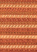 Machine Washable Abstract Orange Modern Area Rugs, wshabs239org