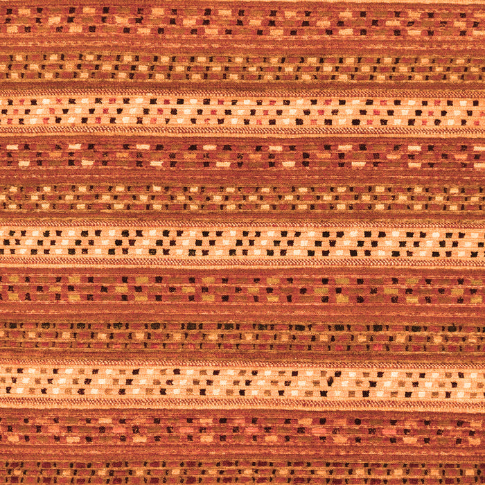 Machine Washable Abstract Orange Modern Area Rugs, wshabs239org