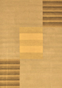 Abstract Brown Modern Rug, abs23brn