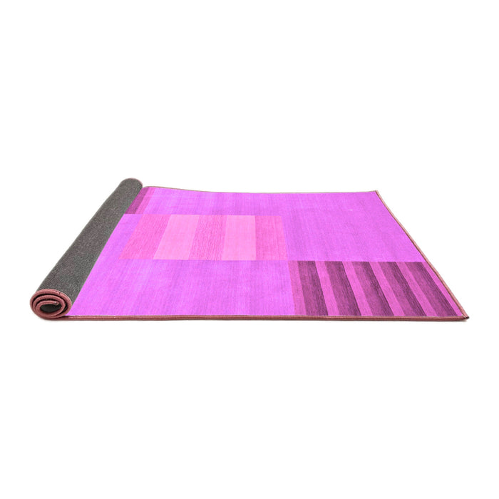 Sideview of Abstract Purple Modern Rug, abs23pur