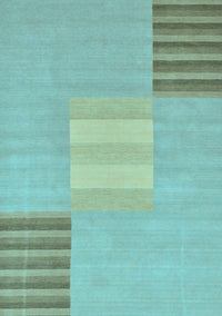 Abstract Light Blue Modern Rug, abs23lblu