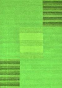 Abstract Green Modern Rug, abs23grn