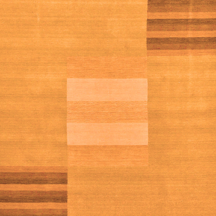 Abstract Orange Modern Rug, abs23org