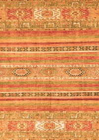 Abstract Orange Modern Rug, abs2400org