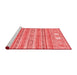 Modern Red Washable Rugs