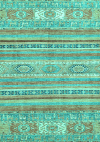 Abstract Turquoise Modern Rug, abs2400turq