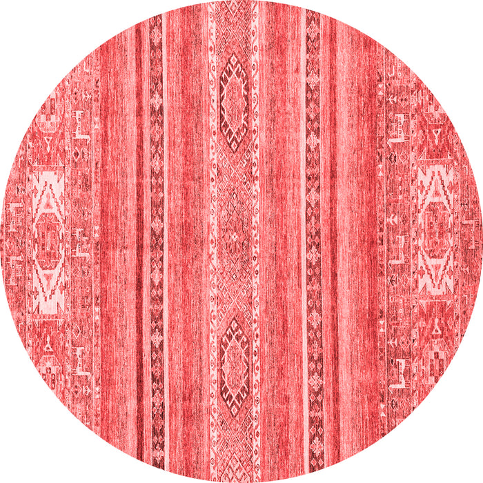 Machine Washable Abstract Red Modern Rug, wshabs2400red