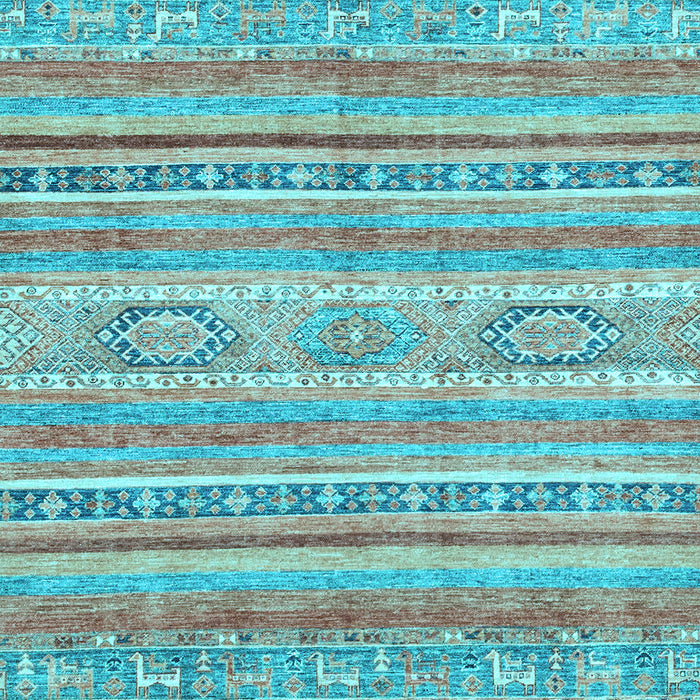 Machine Washable Abstract Light Blue Modern Rug, wshabs2400lblu