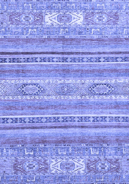 Abstract Blue Modern Rug, abs2400blu