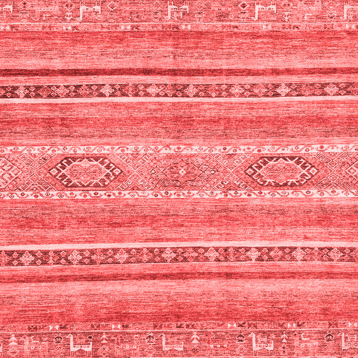 Abstract Red Modern Area Rugs