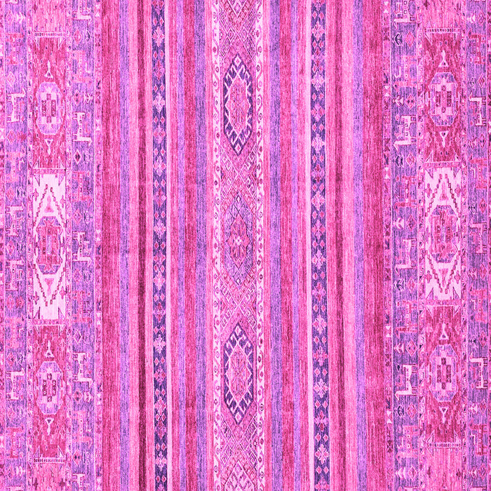 Square Abstract Pink Modern Rug, abs2400pnk