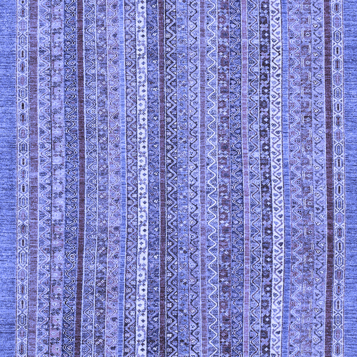 Machine Washable Oriental Blue Modern Rug, wshabs2401blu