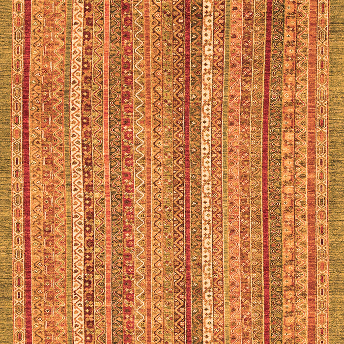 Machine Washable Oriental Orange Modern Area Rugs, wshabs2401org