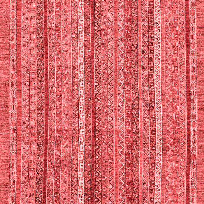 Machine Washable Oriental Red Modern Rug, wshabs2401red