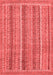 Oriental Red Modern Area Rugs