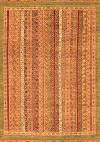 Oriental Orange Modern Rug, abs2401org