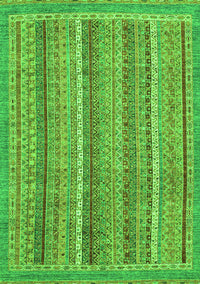 Oriental Green Modern Rug, abs2401grn