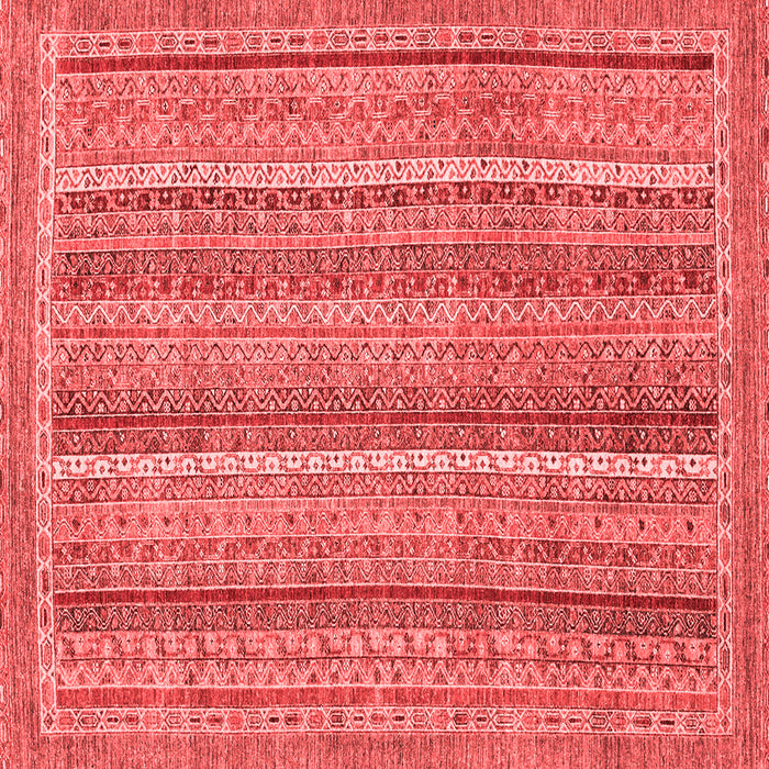 Machine Washable Oriental Red Modern Rug, wshabs2401red