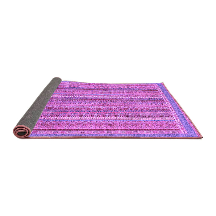 Sideview of Oriental Purple Modern Rug, abs2401pur