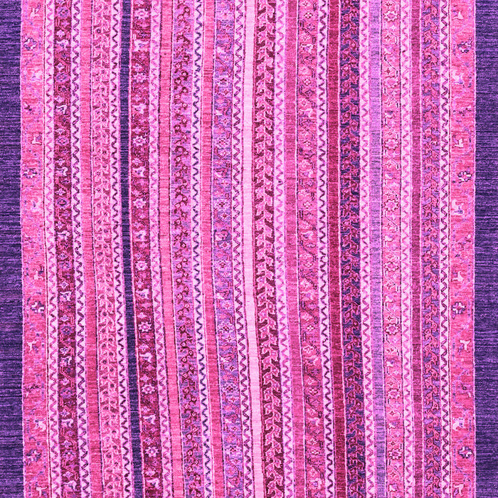 Machine Washable Oriental Pink Modern Rug, wshabs2402pnk